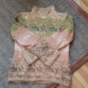 Elegant mock neck sweater